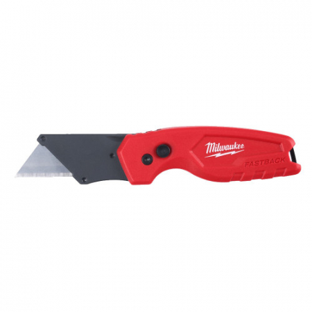 Cuttere, cutite si foarfece - Cutter utilitar FASTBACK™, tip flip Compact, (4932471356), MILWAUKEE