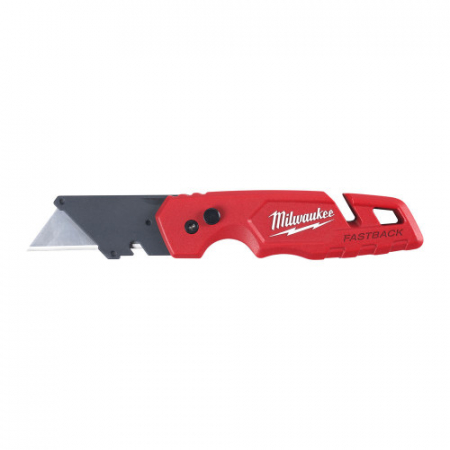 Cuttere, cutite si foarfece - Cutter utilitar FASTBACK™, tip flip cu magazie pentru lame, (4932471358), MILWAUKEE