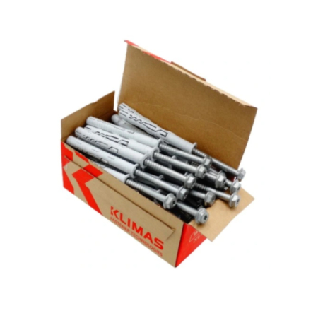 Diblu cu Surub, cap hexagonal si mufa TX40, 10x160/7x165mm - 25 bucati/cutie - KPR-FAST-10160K(25), Klimas Wkret-met [11]