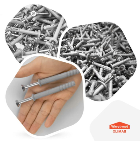 Diblu cui percutie 10x100 mm - 50 bucati/cutie - SM-10100, Klimas Wkret-met [25]