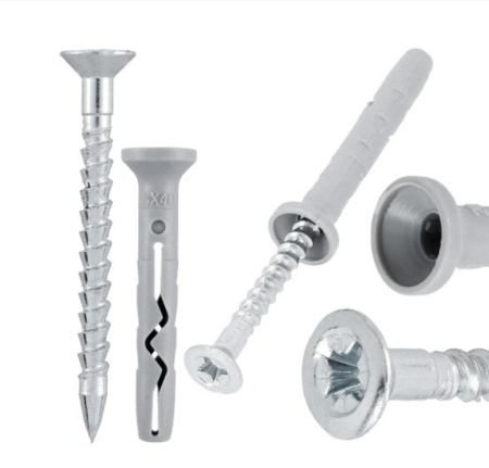 Diblu cui percutie, 10x140mm - 50 bucati/cutie - SM-10140, Klimas Wkret-met [6]