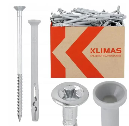 Diblu cui percutie 10x80 mm - 50 bucati/cutie - SM-10080, Klimas Wkret-met [13]