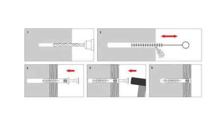 Diblu cui percutie 10x80 mm - 50 bucati/cutie - SM-10080, Klimas Wkret-met [27]
