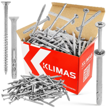 Diblu cui percutie 10x80 mm - 50 bucati/cutie - SM-10080, Klimas Wkret-met [25]