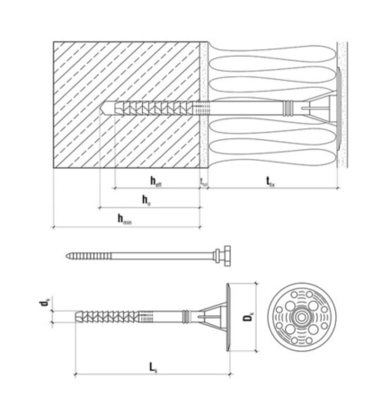 Diblu polistiren cu expansiune lunga, 10x300mm - LFN10300(100), Wrek-met KLIMAS [6]