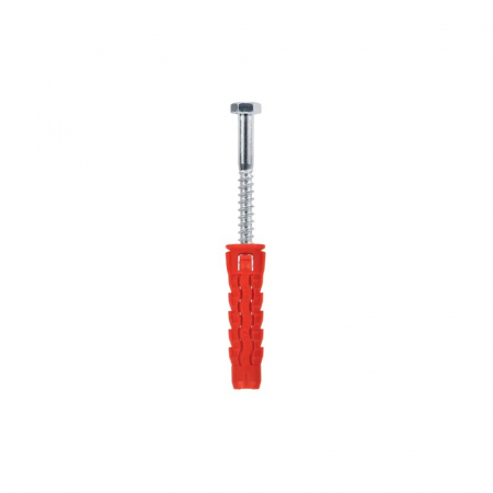 Dibluri - Diblu universal cu Surub cu cap hexagonal, SW-10 10x60/6,0x70mm - 4 bucati/blister - BSFXK-10060070, Wrek-met KLIMAS