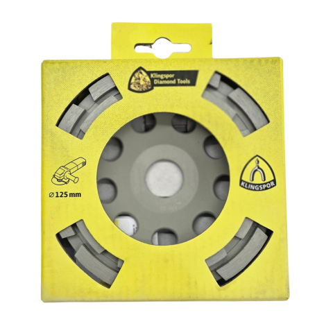 Disc abraziv diamantat tip oala DS 300 B Extra 125x7mm, pentru Beton, Sapa, Materiale de santier - Klingspor [2]