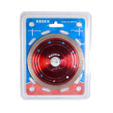 Disc ceramic ultra subtire 125mm x 20/22.23mm, taiere umed/uscat - Rodex [7]