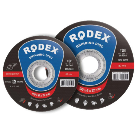 Discuri abrazive - Disc de polizare RODEX 115 mm x 6.0 mm x 22 mm
