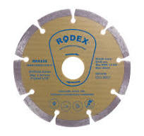 Scule electrice, unelte si accesorii - Disc de taiere Diamantat Universal Rodex, 125 x 20/22, 23mm, max rpm 12.200 și 80M/S, Rodex