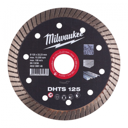 Discuri abrazive - Disc diamantat Profesional DHTS, 125mm (4932399146), MILWAUKEE