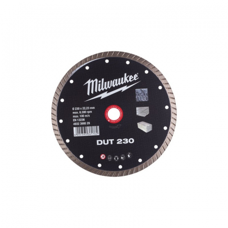 Discuri abrazive - Disc diamantat Profesional DUT, 230mm, (4932399529), MILWAUKEE
