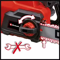 Drujba (fierastrau electric cu lant) Einhell GC-EC 2040, putere 2000 W, 220 V, 40 cm lungime lama, 15.5 m/s viteza taiere, lama si lant Oregon, 4501230, Einhell [3]