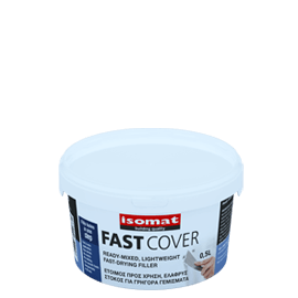Chituri - FAST-COVER - Chit acrilic, usor, gata de utilizare, cu uscare rapida, 0.5L, Isomat