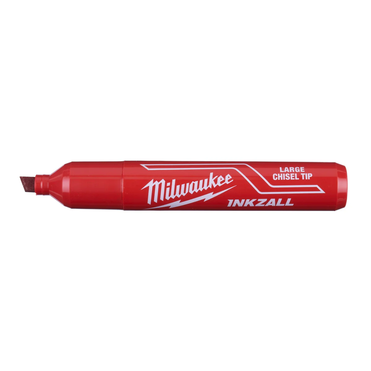 Inkzall Marker roșu cu vârf lat - mărimea L, o bucată (48223256), MILWAUKEE [1]