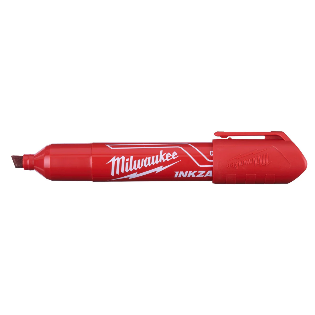 Inkzall Marker roșu cu vârf lat - mărimea L, o bucată (48223256), MILWAUKEE [2]