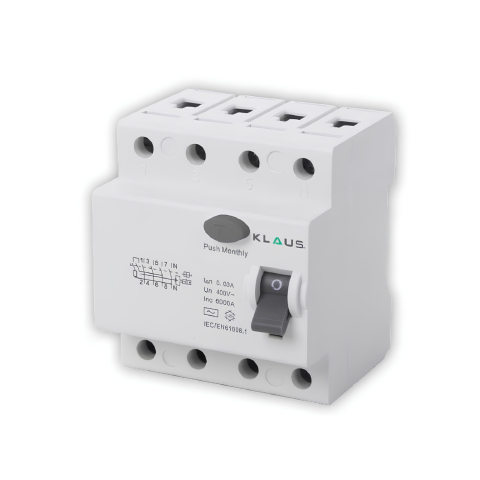 Intrerupatoare - Intrerupator circuit curent rezidual RCCB 6KA 1P+N 32A 30MA AC, KE41232 - Klaus