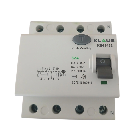 Intrerupator circuit curent rezidual RCCB 6KA 1P+N 32A 30MA AC, KE41232 - Klaus [2]