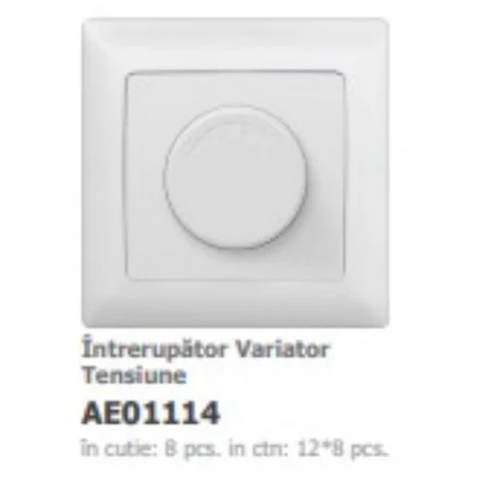 Intrerupator marmaris, alb, dimmer [1]