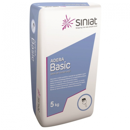Materiale de constructii - Ipsos de constructii, Adera Basic, 5 KG