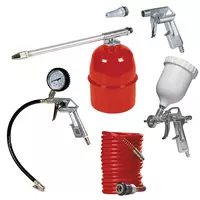 Unelte electrice speciale - Kit aer comprimat, 5 bucăți, 5 piese (4132720), Einhell