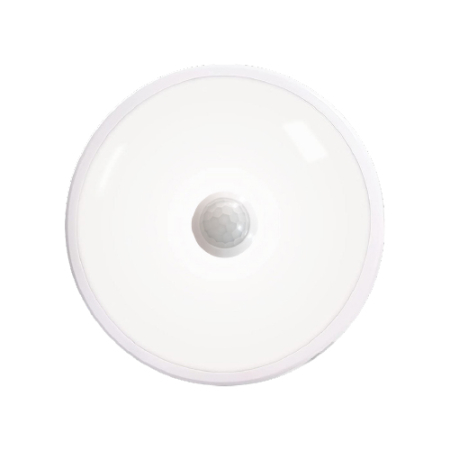 Becuri si tuburi LED - KLAUS APLICA LED ROTUNDA CU SENZOR 21W 100-265V 90LM/W 222*67MM PP+PP IP54(30)