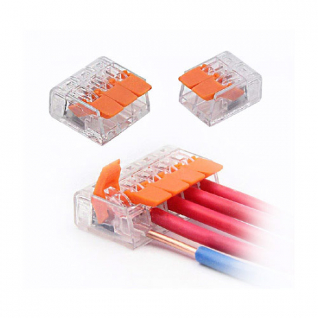 Intrerupatoare - KLAUS CONECTOR CABLU PORTOCALIU .3P 32A/450V 4MM² (50/75)
