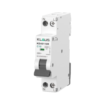 Electrice - KLAUS ÎNTRERUPĂTOR CIRCUIT MINIATURAL MCB 4.5KA 1P+N 20A C (12/180)