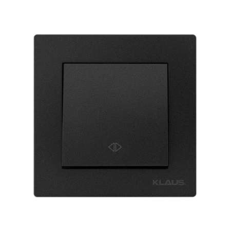 Electrice - KLAUS INTRERUPATOR INTERMEDIAR NEGRU VAVIEN (10/120)