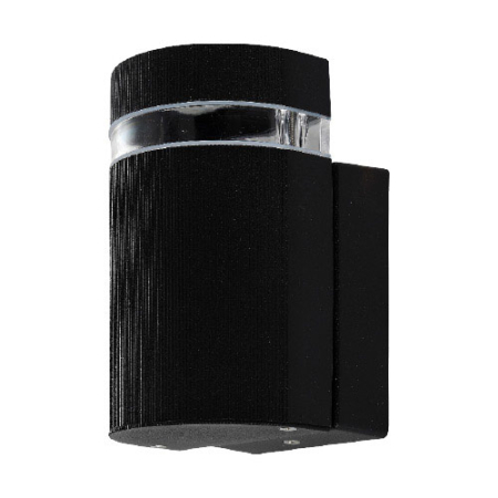 Electrice - KLAUS LAMPA DE PERETE SEMIROTUNDA NEGRU IP54 1XGU5.3 ALU.+PC 100*95*160MM(20)