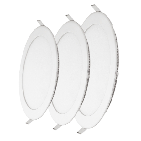 Electrice - KLAUS PANOU LED INCASTRAT ROTUND 3W 210LM 6500K Ø75(100)