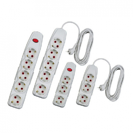 Prelungitoare si derulatoare - KLAUS PRELUNGITOR CU IMPAMANTARE 3 PRIZE 3 METRI 3*1 MM2 (58)