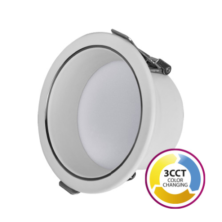 Electrice - KLAUS SPOT INCASTRAT CU PROTECTIE ANTI ORBIRE S 5,5W 80LM/W CORP DE FIER 160-265V IP20