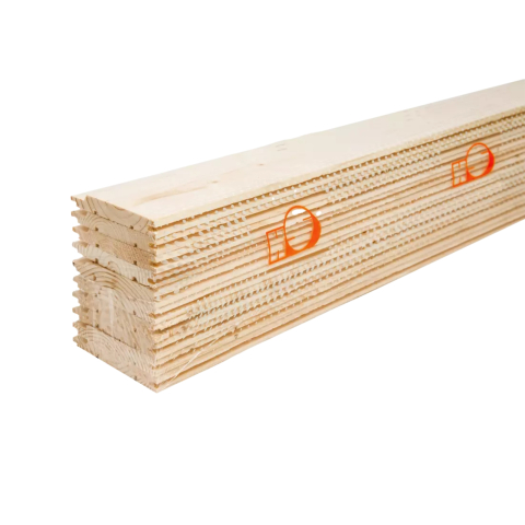 Lambriu - Lambriu lemn infoliat 12.5 x 96 x 3000 mm, calitatea B, 2.88 mp/pachet - Schweighofer