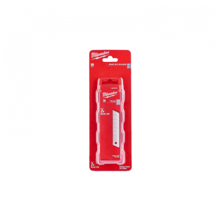 Cuttere, cutite si foarfece - Lame de cutter, 25mm, set de 10 bucăți, (4932480108), MILWAUKEE