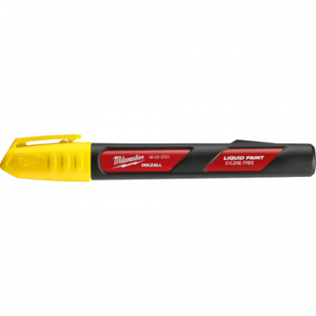 Markere - Marker pentru șantier Inkzall™, cu vopsea galbenă, (48223721), MILWAUKEE
