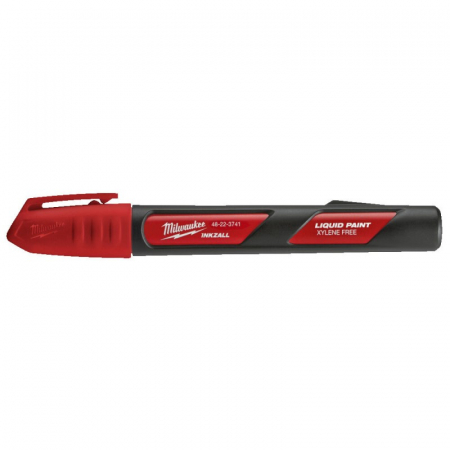 Markere - Marker pentru santier Inkzall™, cu vopsea rosie (4932492143), MILWAUKEE