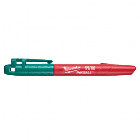 Markere - Marker verde pentru santier INKZALL™, cu varf fin(4932492127), MILWAUKEE