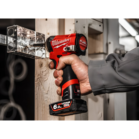 Masina de gaurit cu percutie Milwaukee M12 FUEL, subcompacta, 45Nm, mandrina metalica 13mm, motor fara perii, 4933479867 - Milwaukee [6]