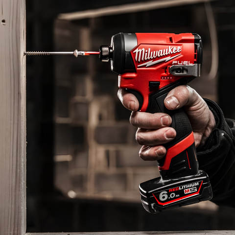 Masina de gaurit cu percutie Milwaukee M12 FUEL, subcompacta, 45Nm, mandrina metalica 13mm, motor fara perii, 4933479867 - Milwaukee [5]