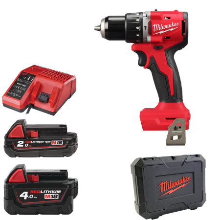 MASINA DE GAURIT SI INSURUBAT CU ACUMULATOR MILWAUKEE # M18BLPDRC-422C / 4933492825 [1]