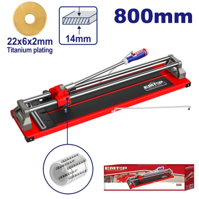 Unelte electrice speciale - Masină de tăiat gresie si faianță, 800mm, EMTOP