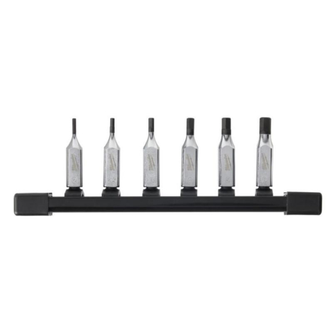 Scule electrice, unelte si accesorii - MILWAUKEE 1/4" Drive Metric HEX Bit Socket Set 6 buc. (4932480566)