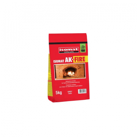 Mortare - Mortar refractar Isomat AK-Fire, interior/exterior, gri, 5 kg