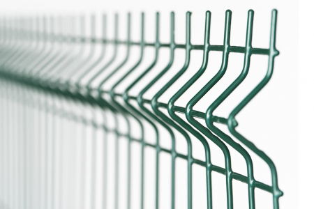 Panouri gard - Panou bordurat plastifiat verde, O4.2 61x1230x2510, RAL6005