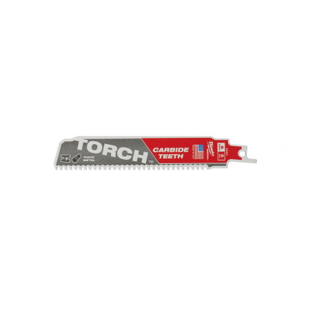 Fierastraie - Panza fierastrau sabie cu dinti din carbura pentru demolare HEAVY DUTY TORCH, TCT TORCH 150 X 8 TPI, 48005201 Milwaukee, MILWAUKEE