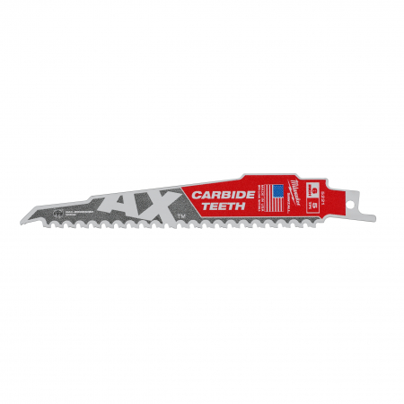 Fierastraie - Panza sabie TCT AX, lemn cu cuie, 150mm, 5Tpi, 48005221 Milwaukee, MILWAUKEE