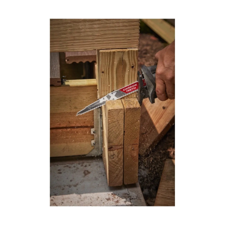 Panza sabie TCT AX, lemn cu cuie, 230mm, 5Tpi, 48005226 Milwaukee, MILWAUKEE [4]
