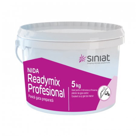 Materiale de constructii - Pasta de imbinare Siniat Nida Profesional Readymix, 5 kg