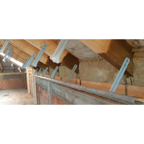 Piesa suspendare CD60 pentru lemn, 170mm lungime, FixAD [11]